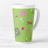 Trick or Treat! Süß Tod und Bonbons! Milchtasse (Rechte Ecke)