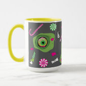 Trick or Treat! Süß Tod und Bonbons! Tasse (Links)