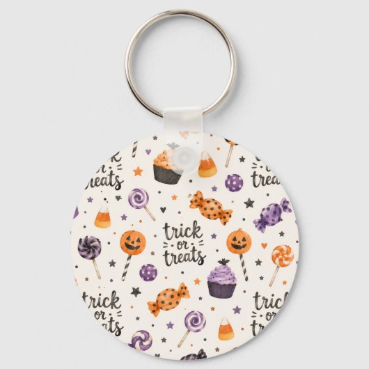 Trick or Treat Sweets Schlüsselanhänger (Vorderseite)