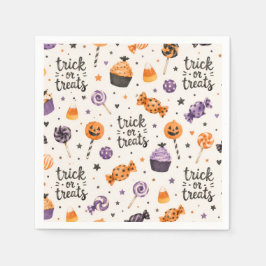 Trick or Treat Sweets Serviette