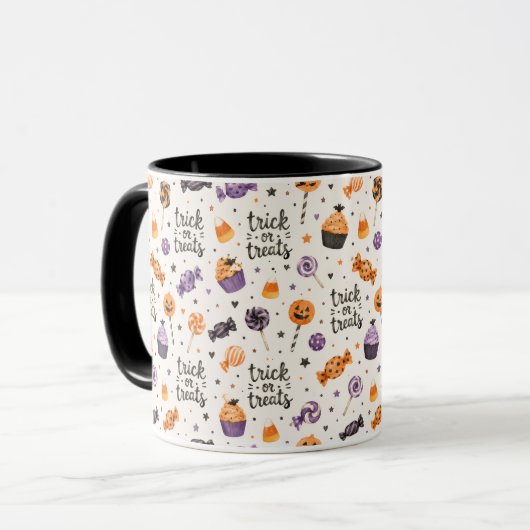 Trick or Treat Sweets Tasse (Vorderseite Links)
