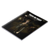 Trick or Treat. Thin female carrying lamp Notizblock (Linke Seite)