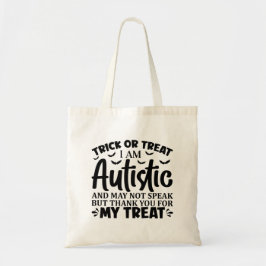Trick or Treat Tote for People with Autism Tragetasche