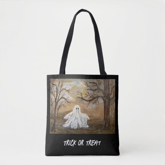 Trick or treat tote tasche (Vorderseite)