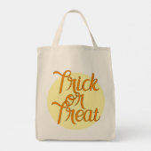 Trick or treat tragetasche (Rückseite)