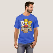 Trick or Treat Treehouse of Horror Halloween Long  T-Shirt (Vorne ganz)