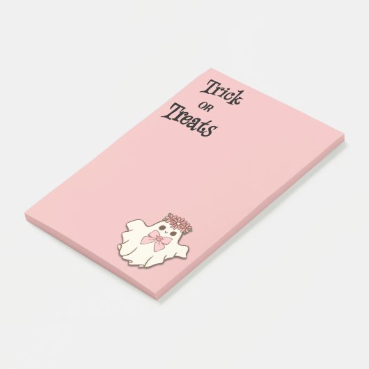 Trick or Treat Whimsy Post-it Klebezettel (angewinkelt)