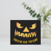 Trick or Treat with Pumpkin Face (Stehend Vorderseite)