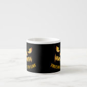 Trick or Treat with Pumpkin Face Espressotasse (Vorderseite)
