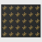 Trick or Treat with Pumpkin Face Geschenkpapier (Flach)