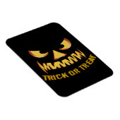 Trick or Treat with Pumpkin Face Magnet (Rechte Seite)
