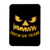 Trick or Treat with Pumpkin Face Magnet (Vertikal)