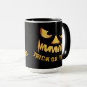 Trick or Treat with Pumpkin Face Tasse (VorderseiteRechts)