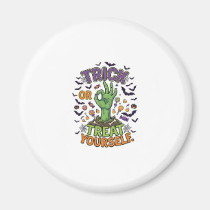Trick Or Treat Yourself Zombie-Hand Halloween-Süßi Magnet