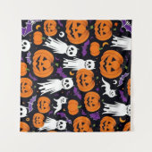 Trick-or-Treating Wandteppich (Vorderseite (Horizontal))