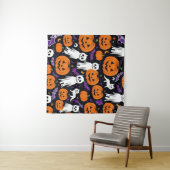 Trick-or-Treating Wandteppich (Beispiel (Horizontal))