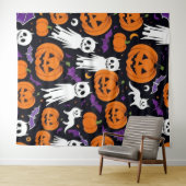 Trick-or-Treating Wandteppich (Beispiel (Horizontal))