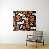 Trick-or-Treating Wandteppich (Beispiel (Horizontal))