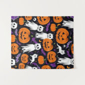 Trick-or-Treating Wandteppich (Vorderseite (Horizontal))