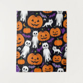 Trick-or-Treating Wandteppich (Vorderseite)