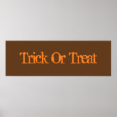 Trick or Treatment Poster (Vorne)