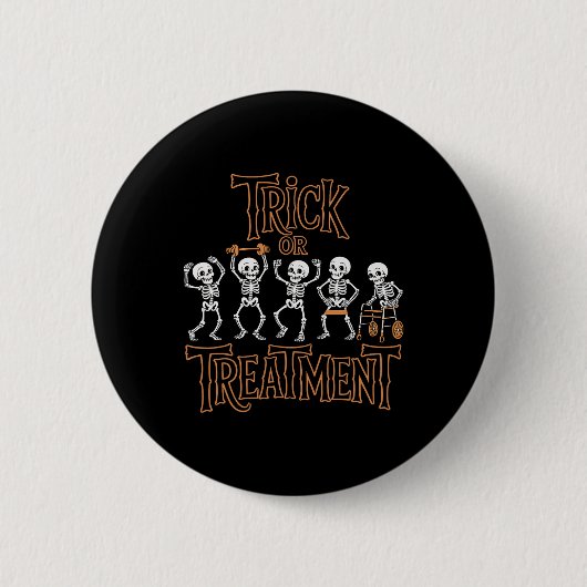 Trick or Treatment Pt Physical Therapist H Button (Vorderseite)