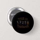 Trick or Treatment Pt Physical Therapist H Button (Vorne & Hinten)