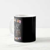 Trick or Treatment Pt Physical Therapist H Kaffeetasse (Vorderseite Links)
