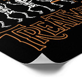 Trick or Treatment Pt Physical Therapist H Poster (Ecke)