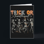 Trick Or Treatment Pt Physiotherapeut Physiotherap Karte<br><div class="desc">Trick Or Treatment Pt Physiotherapeut Physiotherapeutin Halloween</div>