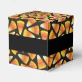"Trick or Tree Candy Corn Cube Favor" Geschenkschachtel (Rückseite)