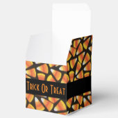 "Trick or Tree Candy Corn Cube Favor" Geschenkschachtel (Geöffnet)