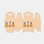 Trick or Tree French Bulldogs Pumpkin Geschenkschachtel (Ungefaltet)