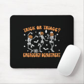 Trick Or Triage Emergency Department Er Skeleton H Mousepad (Mit Mouse)
