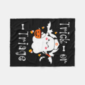 Trick Or Triage Triage Krankenschwester Geist Hall Fleecedecke (Vorderseite (Horizontal))