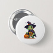 Trick-or-Turtle Button (Vorne & Hinten)