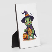 Trick-or-Turtle Fotoplatte (Seite)