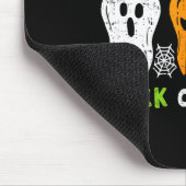 Trick or zeth Funny Dental Squad Halloween Dentis Mousepad (Ecke)