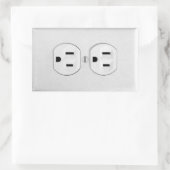 Trick Outlet Rechteckiger Aufkleber (Tasche)