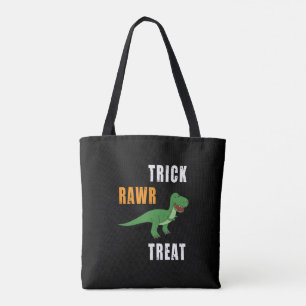 Trick Rawr Leckerei Niedlich Halloween Tyrannosaur Tasche