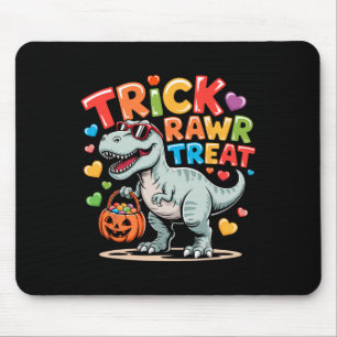 Trick Rawr Treat Dinosaur Trex Kleinkind Jungen Ha Mousepad