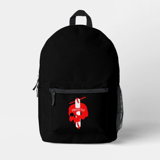 Trick Scooter Rider Bedruckter Rucksack (Vorderseite)