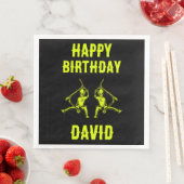 Trick Scooter Rider Birthday Serviette (Beispiel)