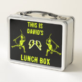 Trick Scooter Rider Metall Brotdose (Rückseite)