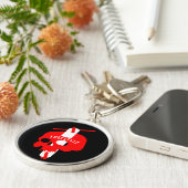 Trick Scooter Rider Schlüsselanhänger (Seite)