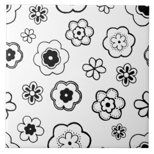 Trickblumentafel Fliese