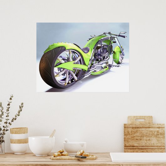 Tricked-Out-Zyklus Poster (Küche)