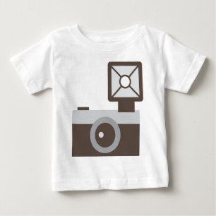 Trickfilm-Kamera im Vintage-Stil Baby T-shirt