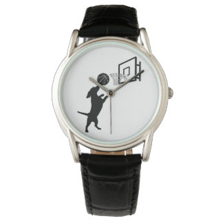 Trickfilm-Tier Basketball Armbanduhr