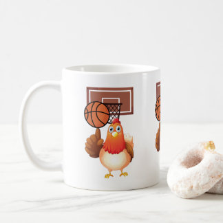 Trickfilm-Tier Basketball Kaffeetasse